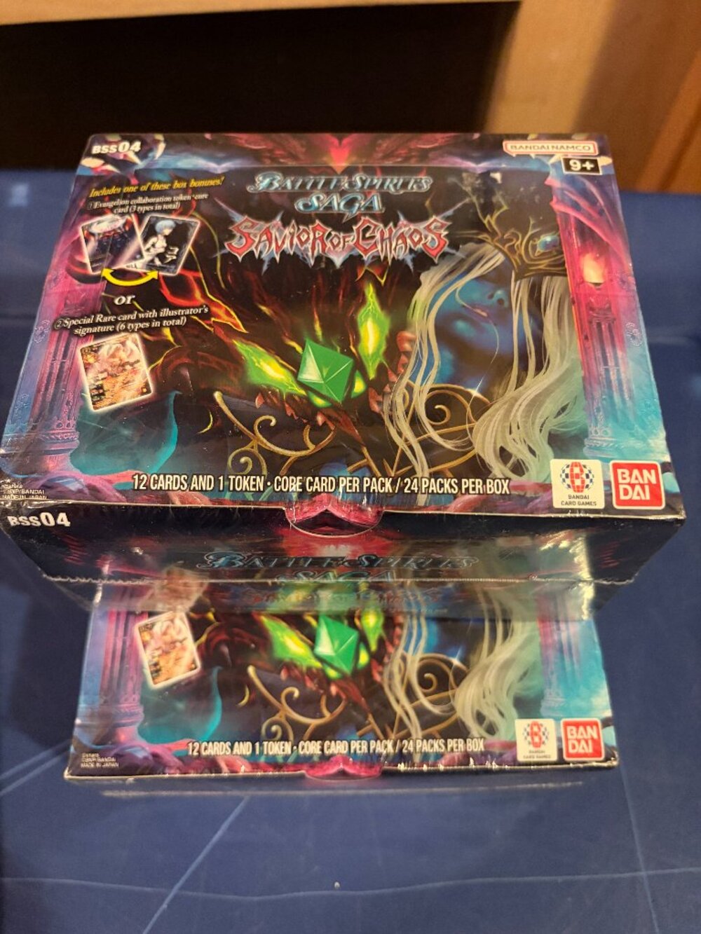 lot of 2 box Battle Spirits Saga Savior Of Chaos Booster Box BSS04 Bandai new